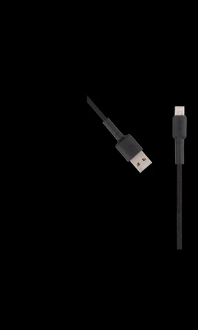 Monarch Micro USB Cable Q Series Braided 1.2m BLACK